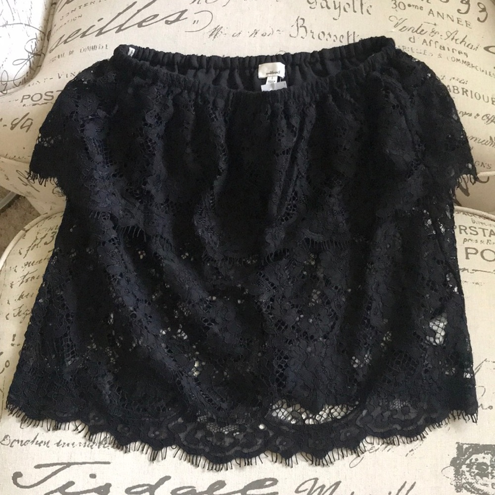 Wilfred by Aritzia Strapless Crop Top
